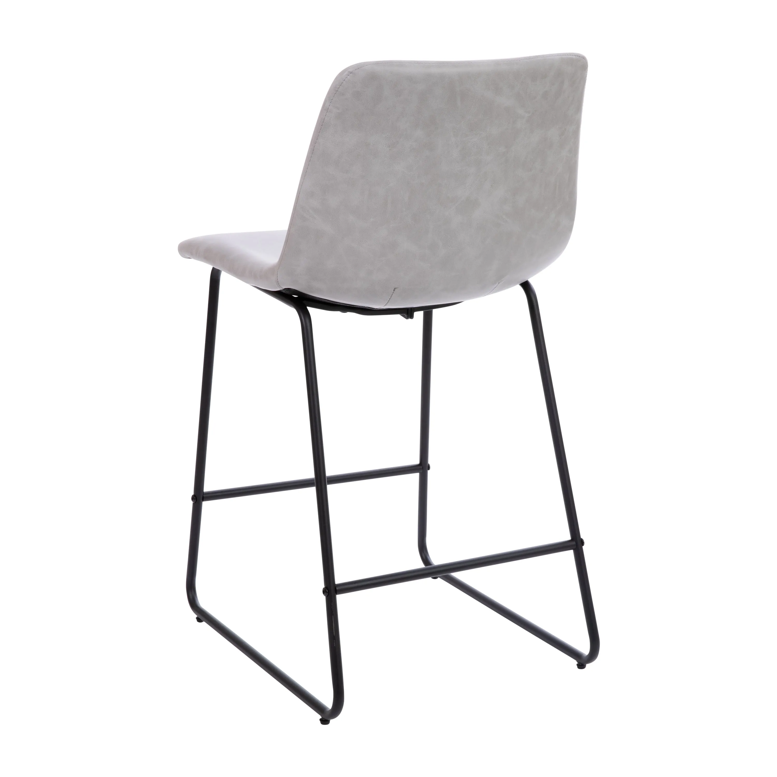 2PK 24" LT Gray Dining Stool 2-ET-ER18345-24-LG-GG