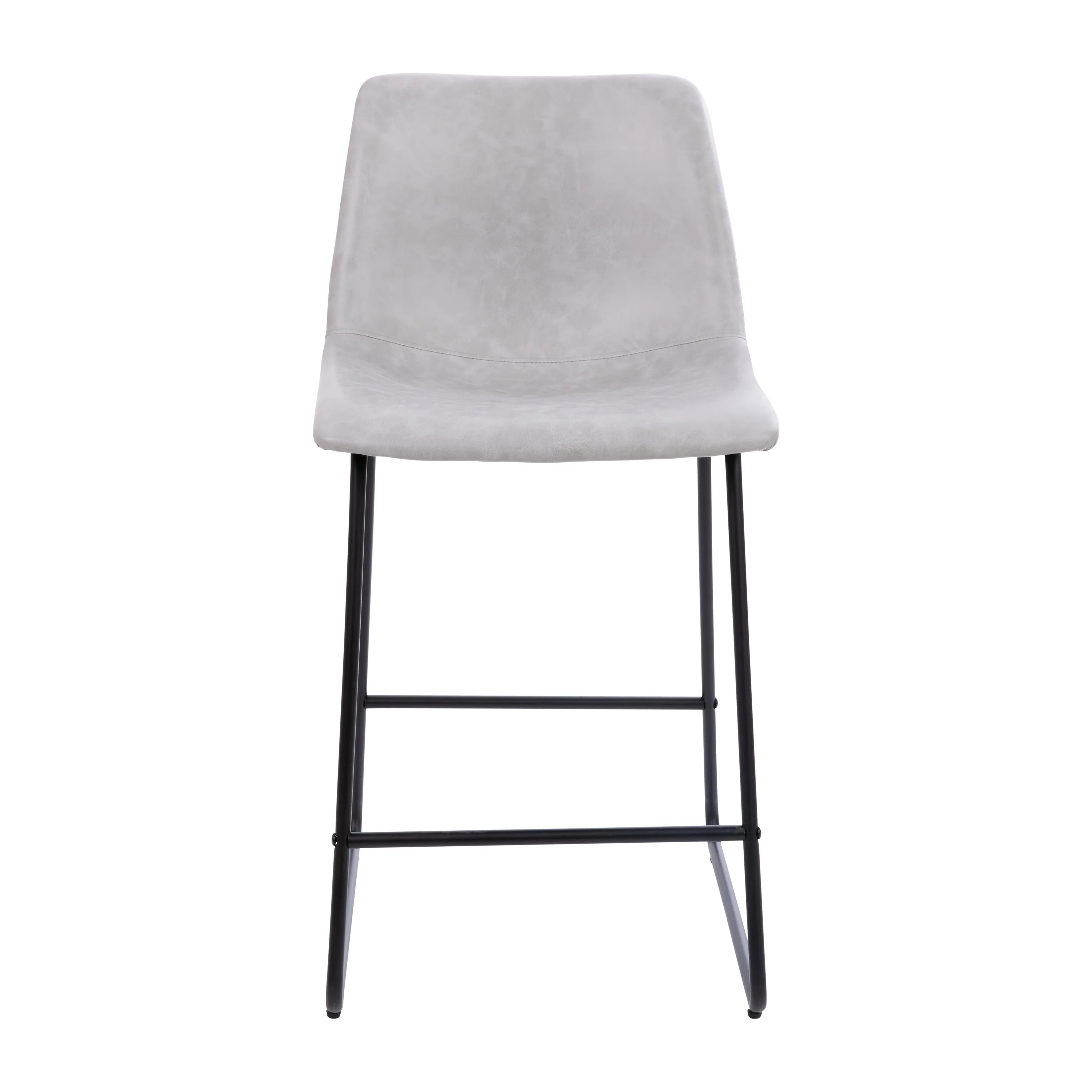 2PK 24" LT Gray Dining Stool 2-ET-ER18345-24-LG-GG