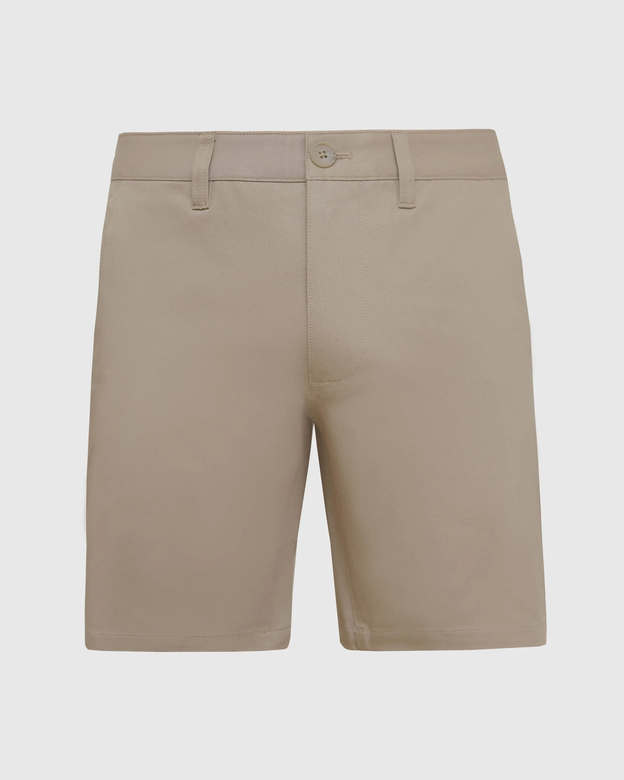 9" Khaki Classic Twill Shorts