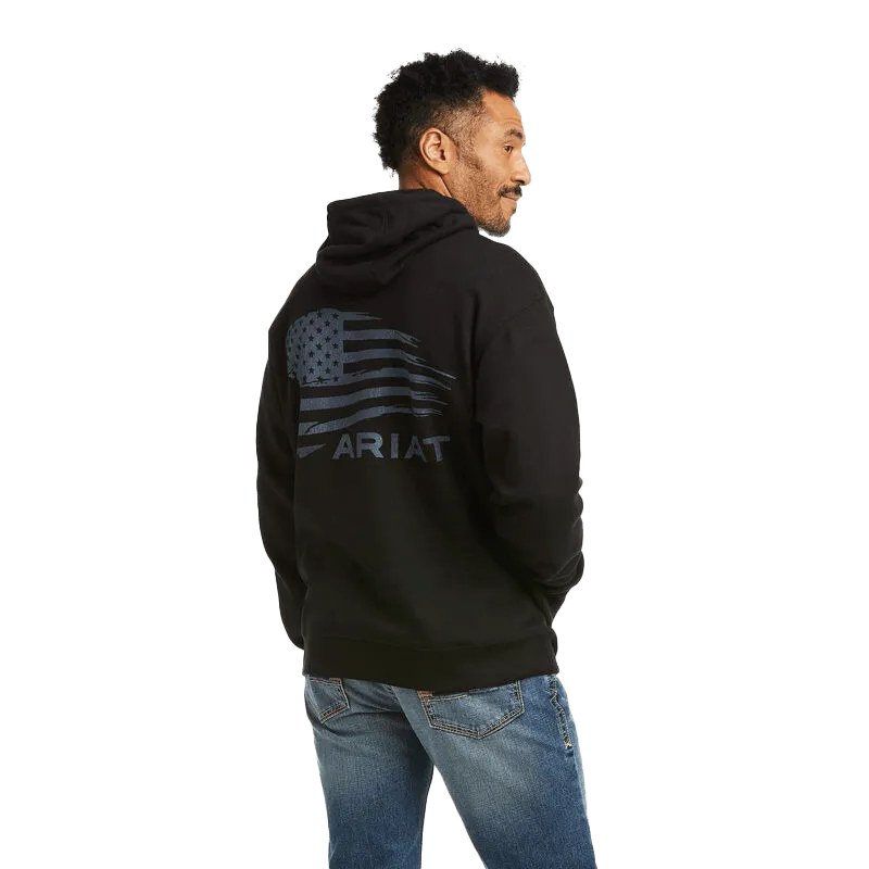 Ariat Men's Patriot 2.0 Gray Hoodie