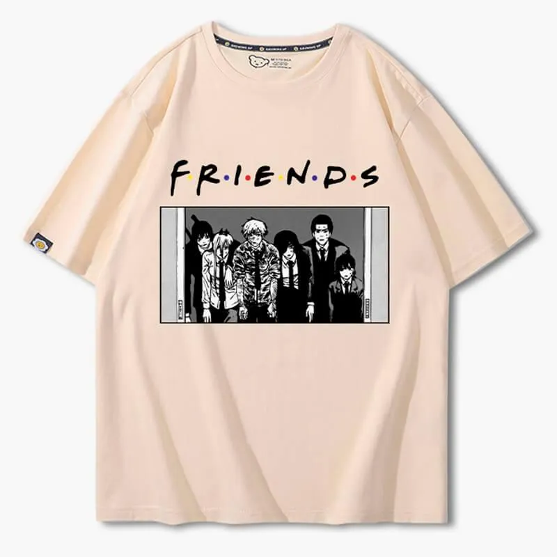 benpaolv Chainsaw Man Friends Meme T-Shirt