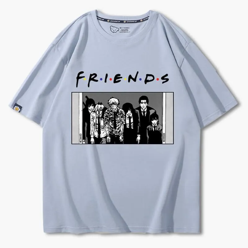 benpaolv Chainsaw Man Friends Meme T-Shirt