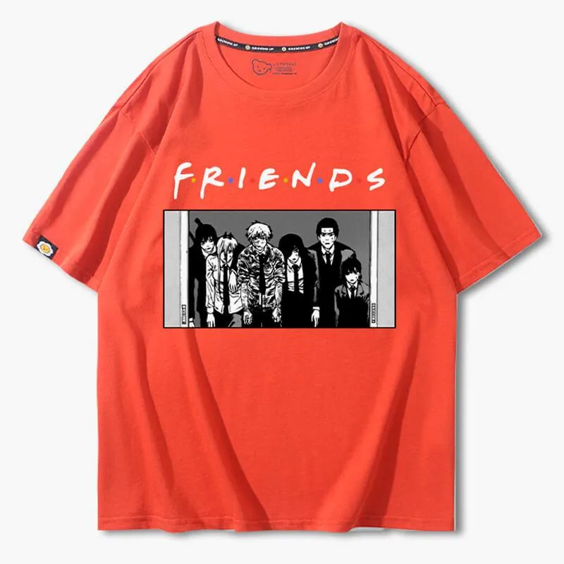 benpaolv Chainsaw Man Friends Meme T-Shirt