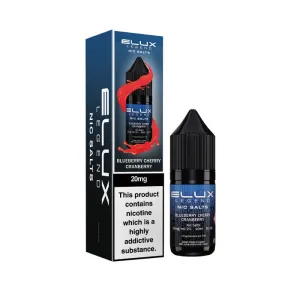 Blueberry Cherry Cranberry 10ml Nic Salt E-Liquid by Elux Legend