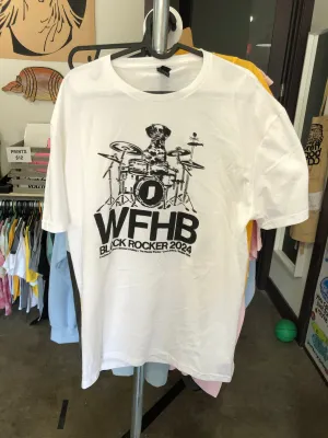 BPR- Large White T-shirt - WFHB 2024 Two-Side