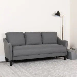 Dark Gray Fabric Sofa SL-SF915-3-DGY-F-GG