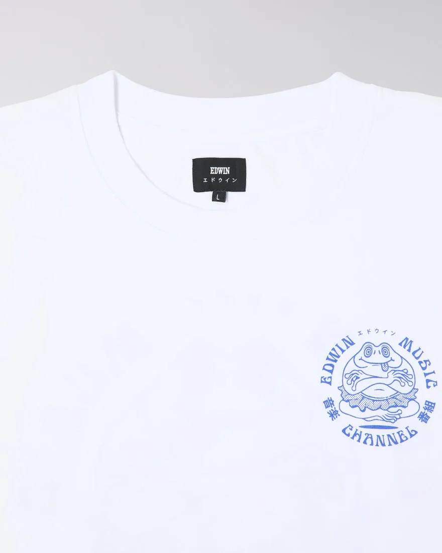 Edwin Music Channel T-shirt - White