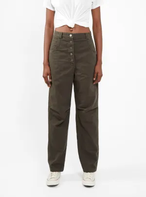 Farris Trousers Dark Olive