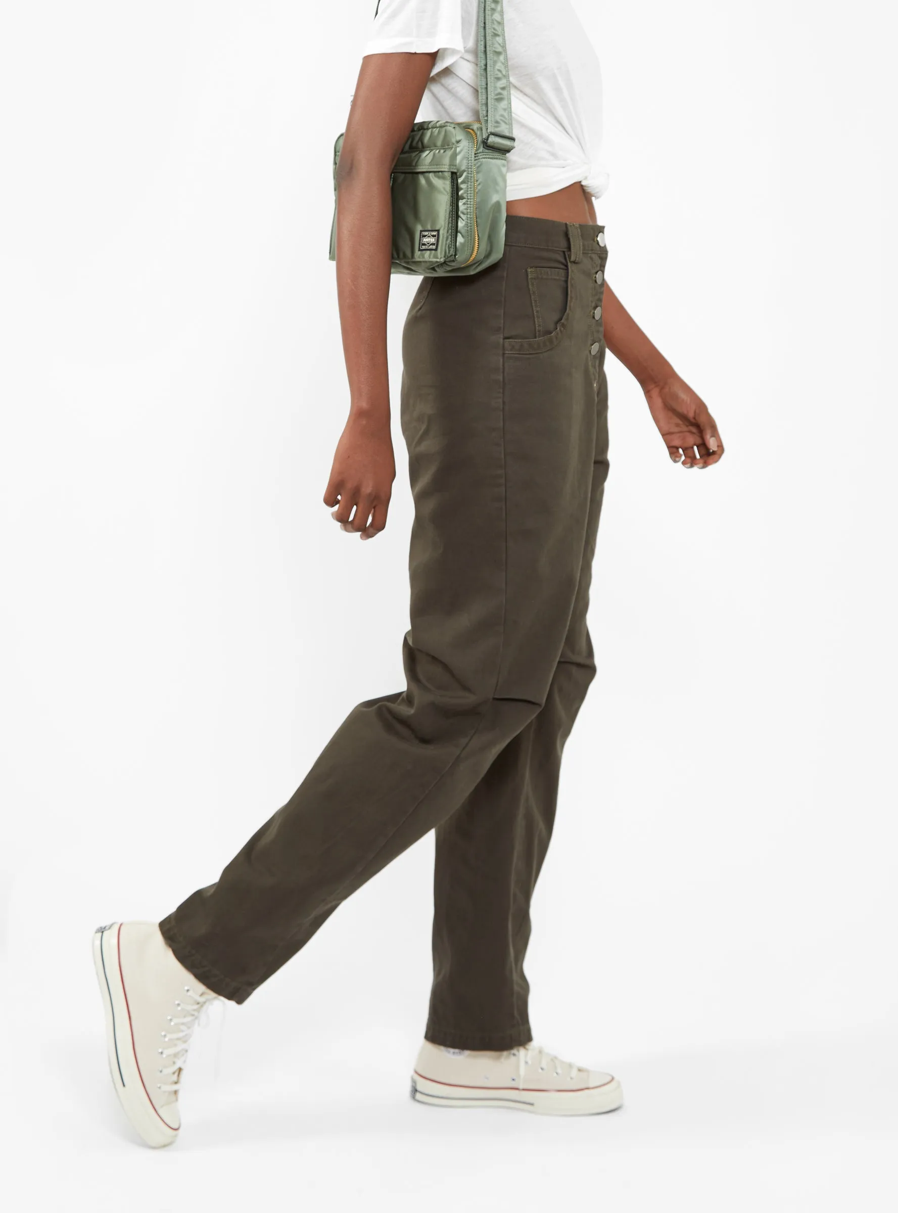 Farris Trousers Dark Olive