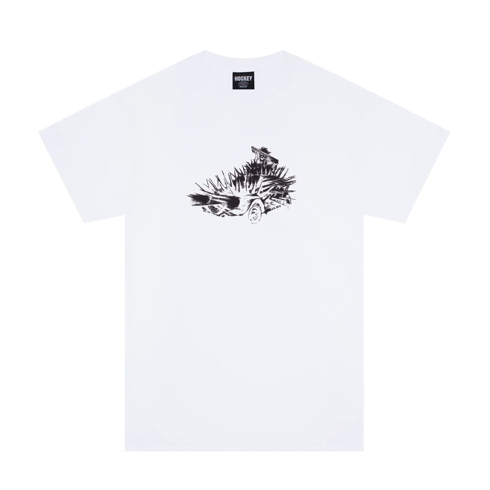 Hockey Spike Tee White