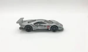 Hot Wheels Silver Ford GT Race Car (2021)