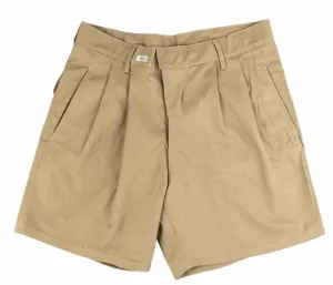 Italian Army Khaki Safari Shorts