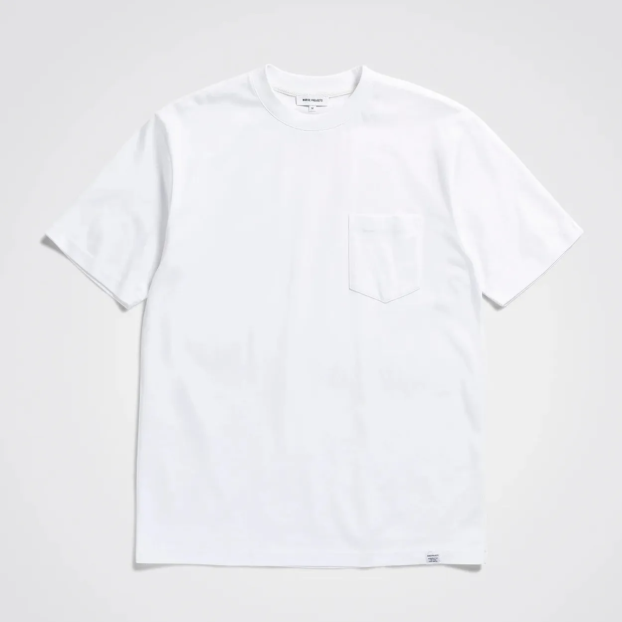 Johannes Organic Pocket T-shirt - White