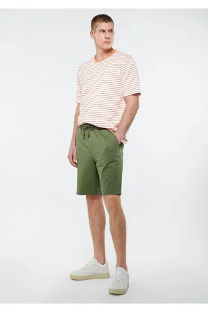 Mavi Men's Khaki Knitted Shorts