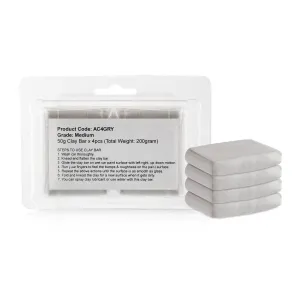 Medium Clay Bar (Gray)