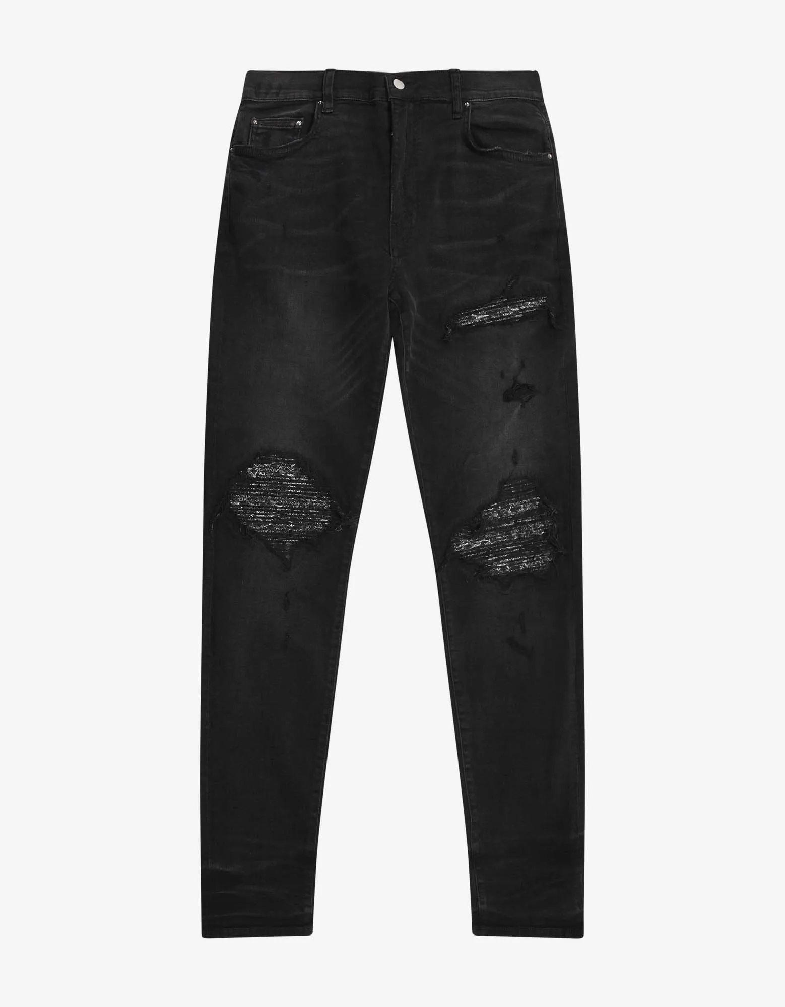 MX1 Bandana Aged Black Jeans