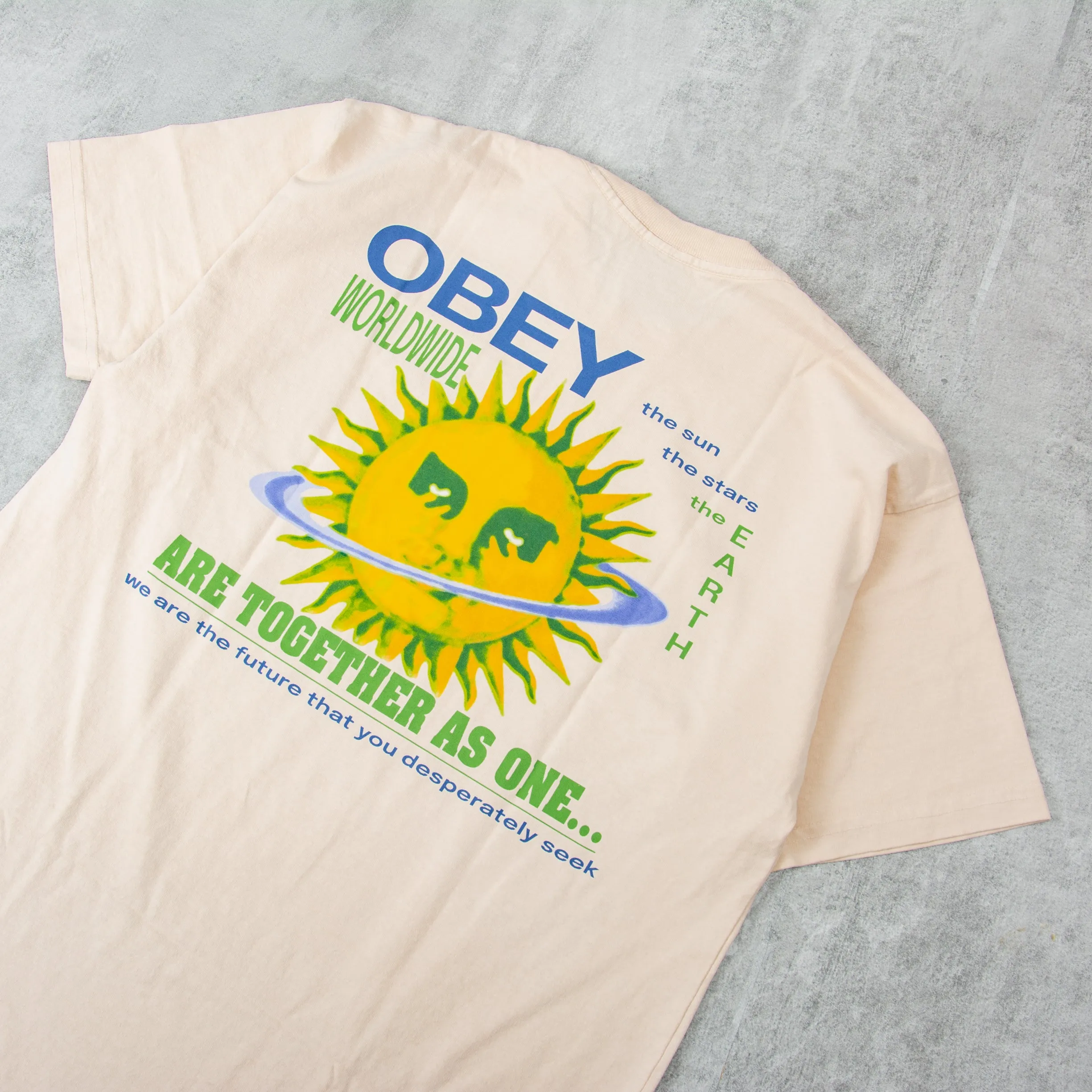 Obey Together As One Tee - Sago