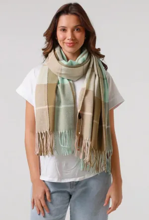 Olive Scarf - Khaki