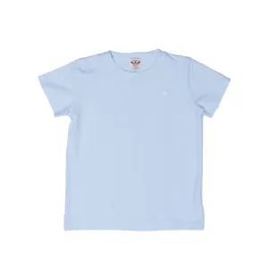 Signature Light Blue T-Shirt with White Acorn