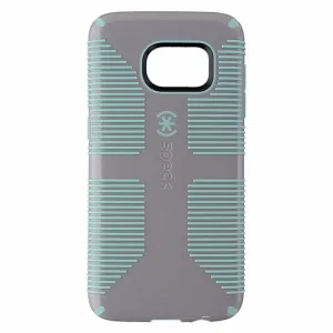 Speck CandyShell Grip Hybrid Case for Samsung Galaxy S7 - Light Gray /Light Teal