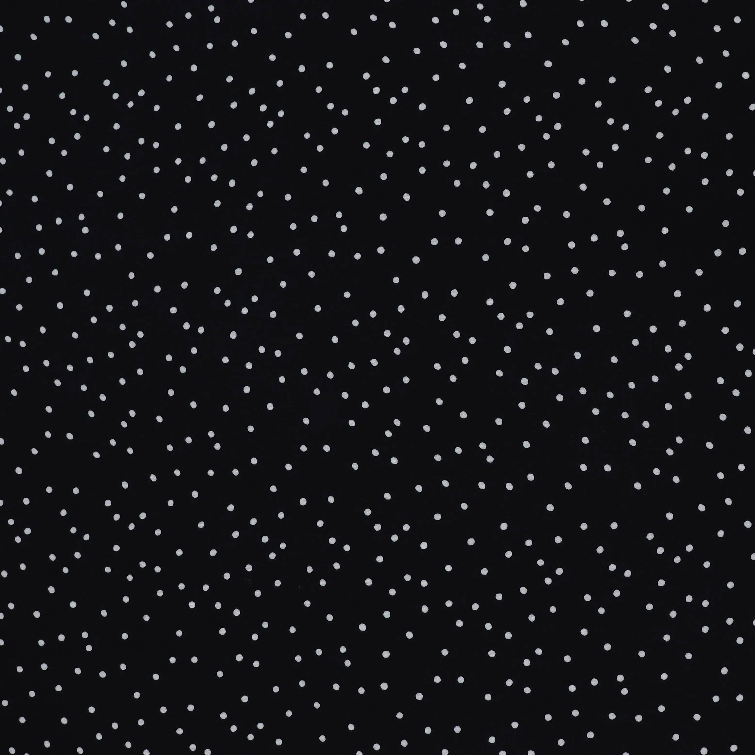 Viscose Lawn - Dotty - Black