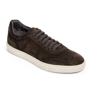 Wilton Dark Brown Aero Suede Sneaker