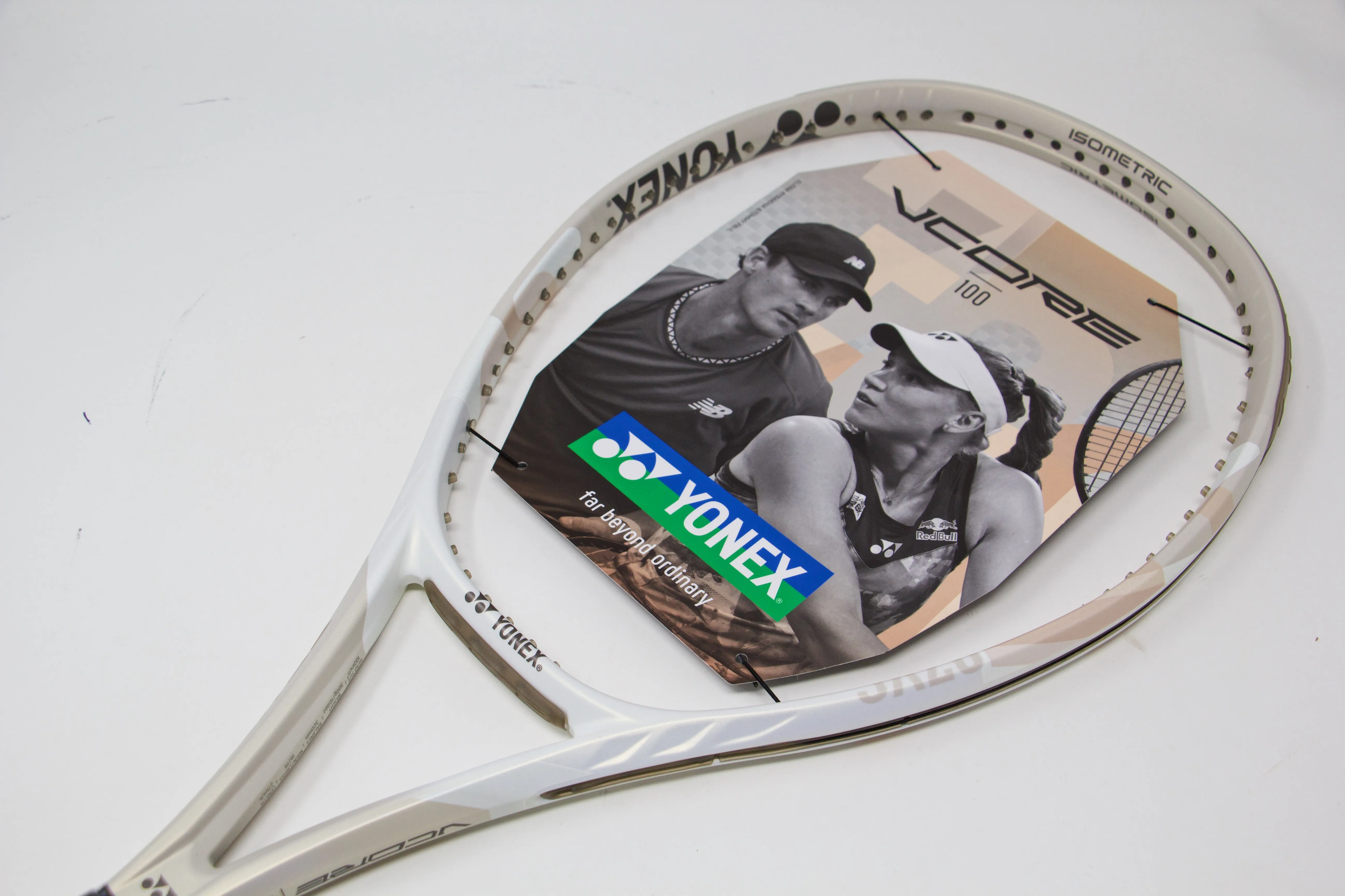 Yonex VCORE 100 2024 (300g) Tennis Racket Sand Beige (2024)